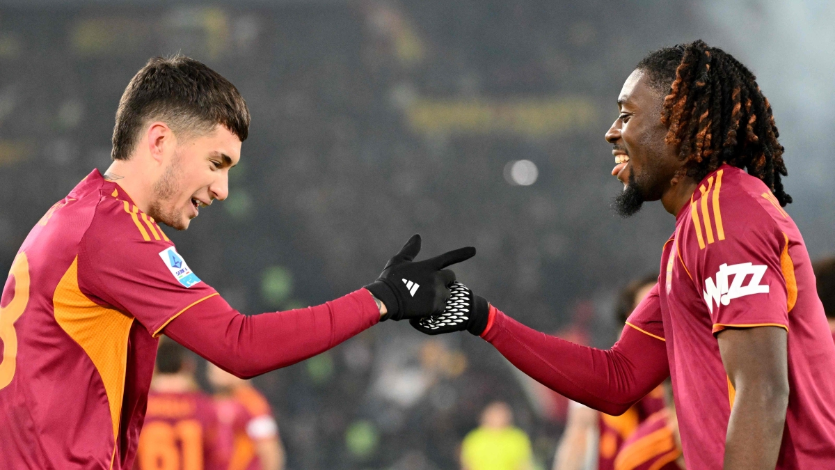 Roma-Sassuolo risultato 2-0: Manu Koné e Soulé valgono l'aggancio al secondo posto