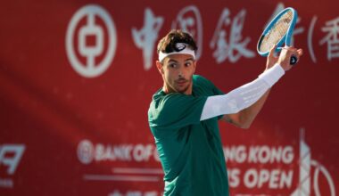 Musetti-Bublik, finale di Hong Kong: problemi al braccio per Lorenzo, il kazako vince il torneo battendo l'azzurro 7-6; 6-3