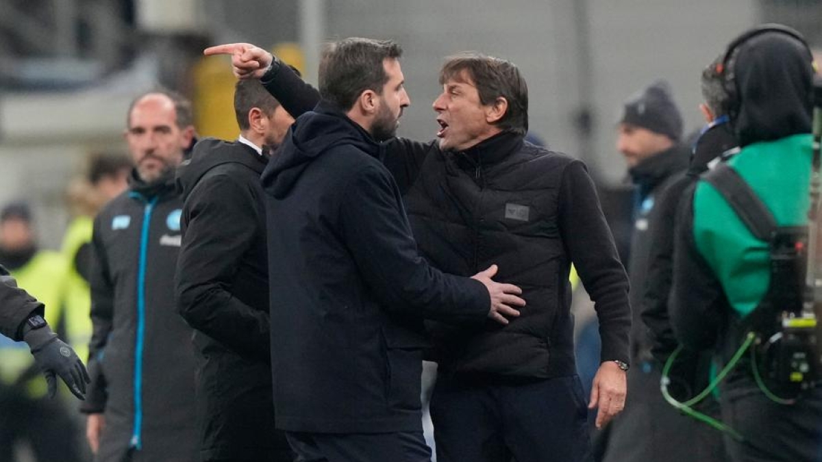 Conte espulso dopo il rigore in Inter-Napoli: cosa è successo