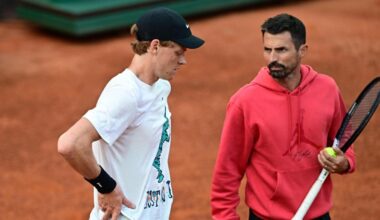 Australian Open: Vagnozzi coach di Sinner perde al Million Dollar 1 Point Slam