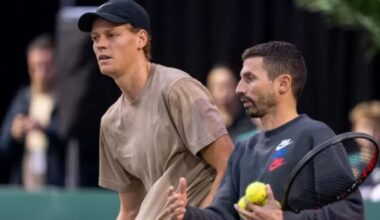 Vagnozzi, coach di Sinner, gioca e perde nel «Million Dollar One Point Slam» a cui partecipa pure Jannik