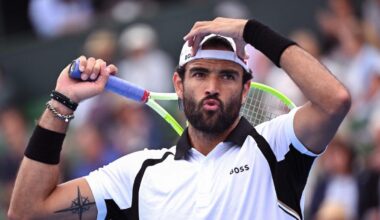 Verso l'Australian Open: Berrettini batte Tien, Musetti stop precauzionale con Zverev