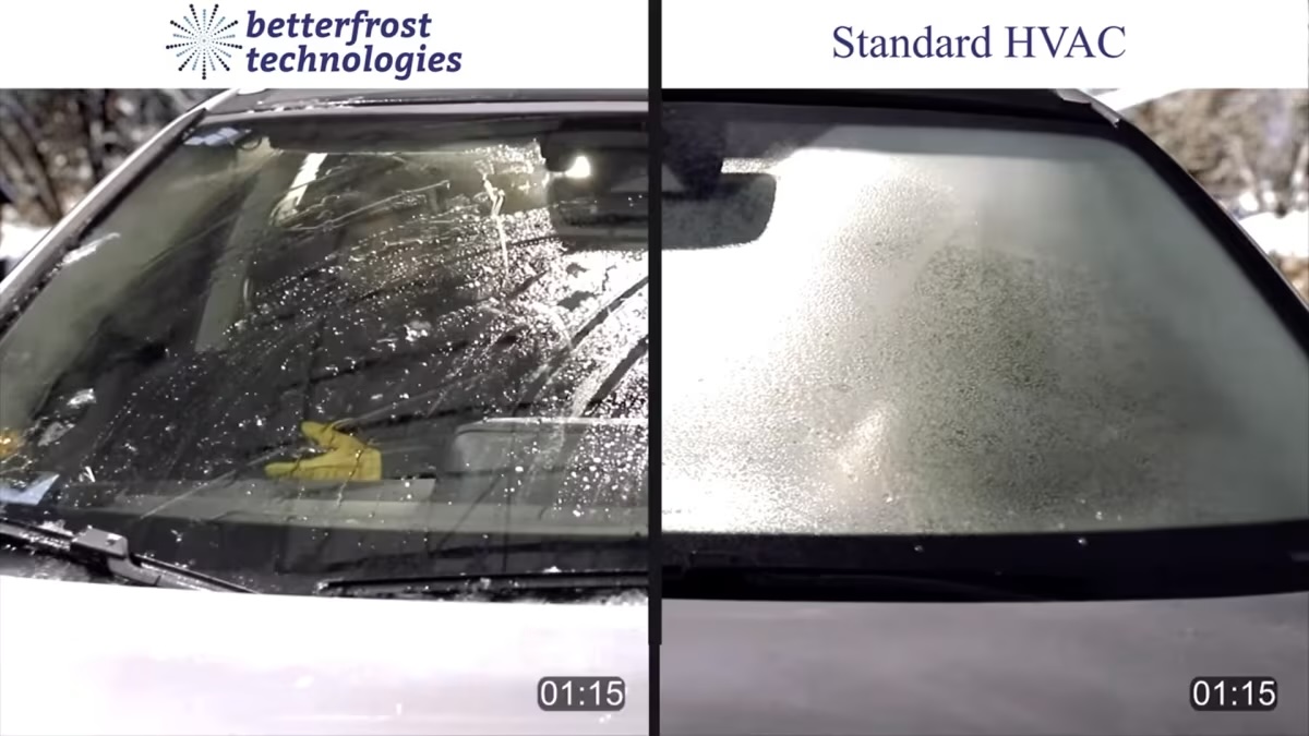 Dal Canada il parabrezza rivoluzionario che scioglie il ghiaccio in pochi secondi e con il 95% di energia in meno – il video