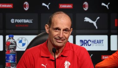 Allegri conferenza stampa su Como-Milan
