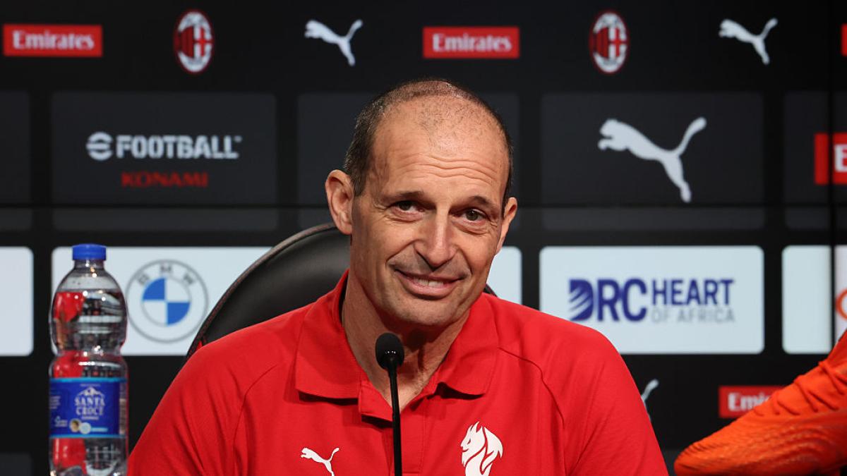 Allegri conferenza stampa su Como-Milan