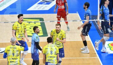 Pallavolo, Superlega, Trento cade a Modena, Verona resta in scia di Perugia