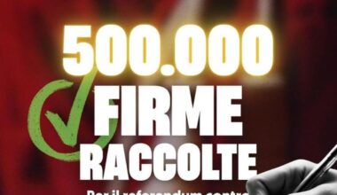 Referendum, il duello tra i comitati: superata quota 500 mila firme