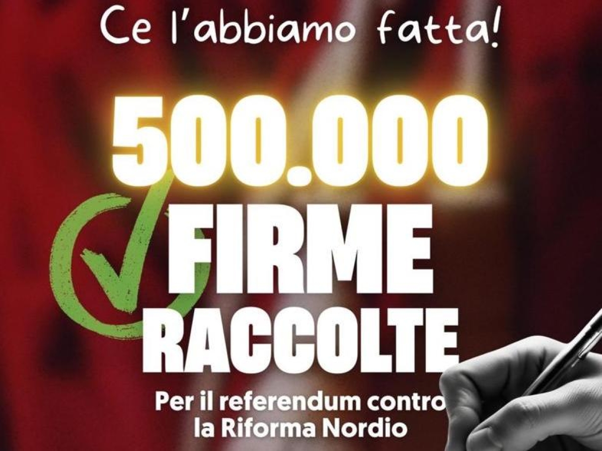 Referendum, il duello tra i comitati: superata quota 500 mila firme
