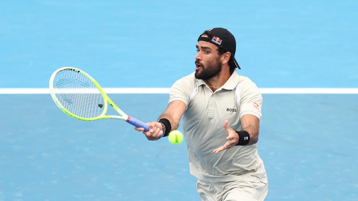 Australian Open, Berrettini salta l'esibizione con Cobolli