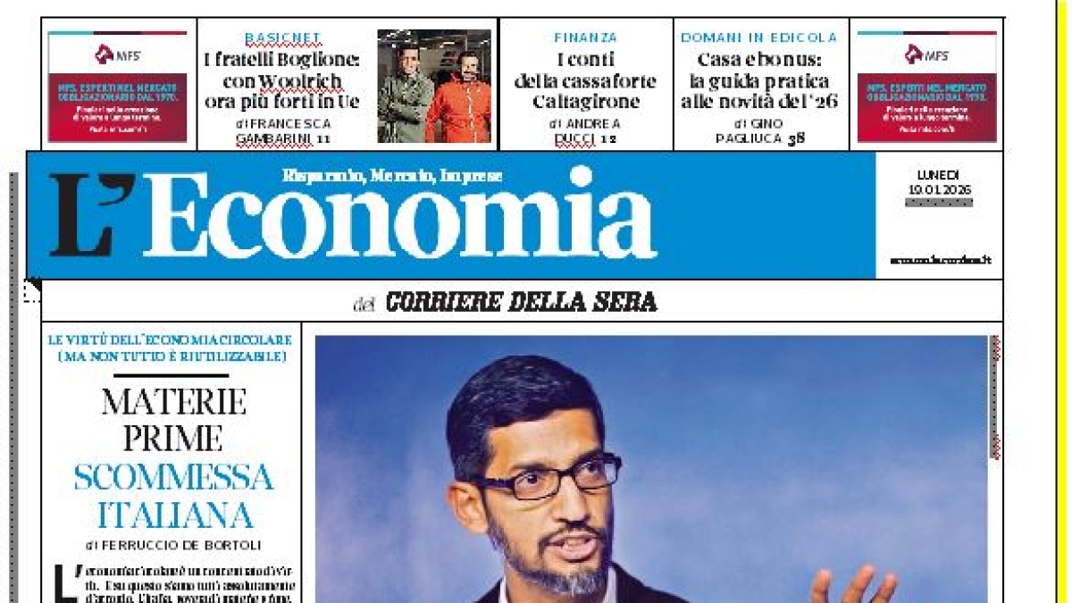 Le mozzarelle di Sabelli vanno a Tokyo e Starlink di Elon Musk viaggia su Italo «L’Economia» in edicola domani con il «Corriere»