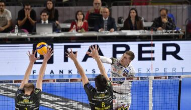 Superlega volley: Perugia mantiene la vetta, Civitanova ko. Trento travolge Milano