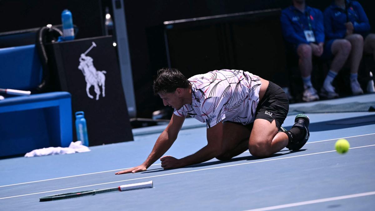 Darderi, mal di pancia all'Australian Open: cos'è successo contro Garin