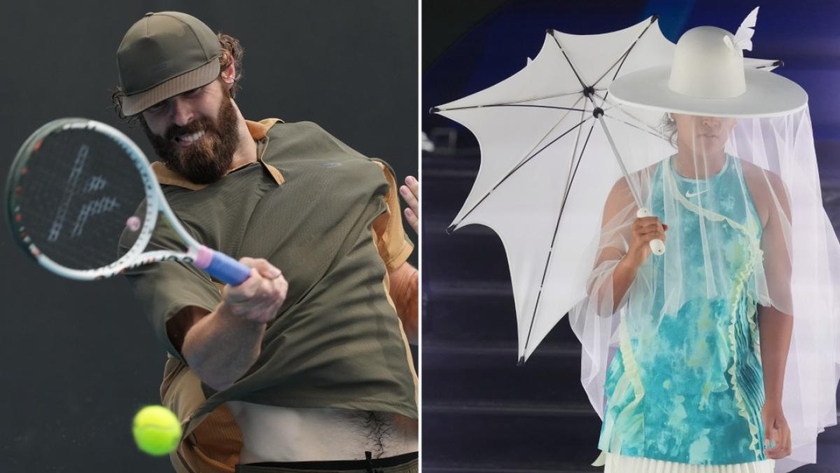 Australian Open, i look dei tennisti: gli outfit di Opelka e Osaka
