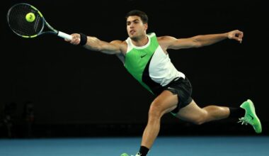 Australian Open, programma 21 gennaio: Alcaraz alle 4, Paolini torna in campo