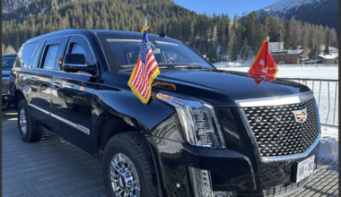 Il nuovo Suv di Trump, a Davos: una Escalade blindata per gli spostamenti rapidi