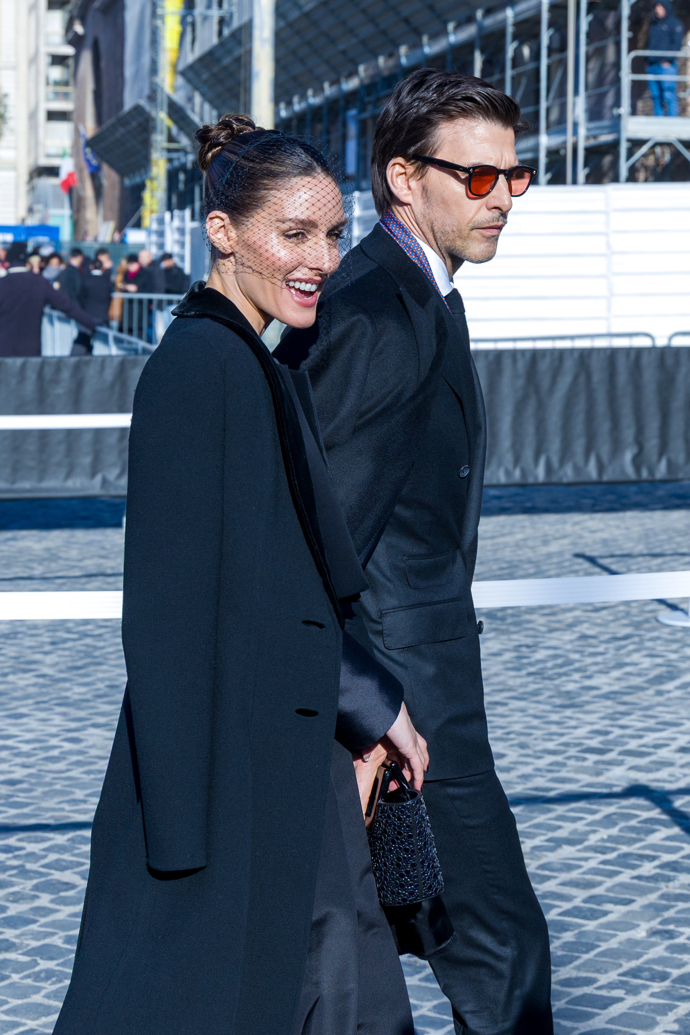 Olivia Palermo in occasione dei funerali dello stilista Valentino Garavani celebrati nella Basilica di Santa Maria degli Angeli e dei Martiri a Roma VenerdÃ¬ 23 Gennaio  2026 (foto Mauro Scrobogna / LaPresse)    Olivia Palermo  on the occasion o...