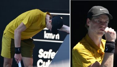 Sinner-Spizzirri, terzo turno degli Australian Open in diretta, 4-6, 6-3, 6-4, 2-3: Jannik con i crampi vince il 3° set e lotta nel 4°