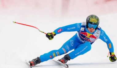 Giovanni Franzoni vince la discesa libera di Kitzbuhel