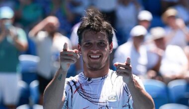 Darderi: la crescita sul cemento e gli obiettivi del prossimo avversario di Sinner