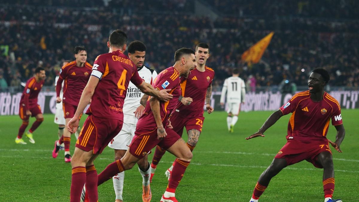 Maignan para e De Winter illude il Milan, Pellegrini pareggia: la Roma ferma Allegri, a -5 dall'Inter