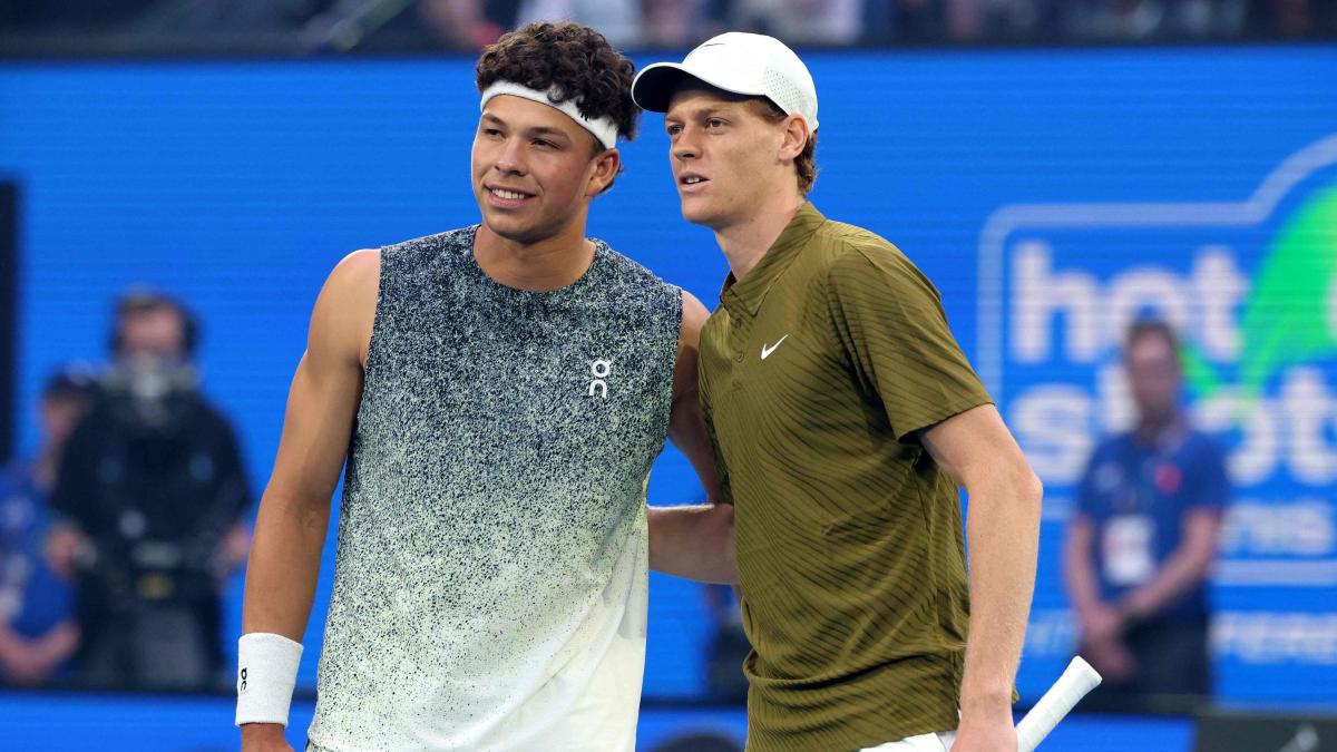 Sinner-Shelton LIVE agli Australian Open