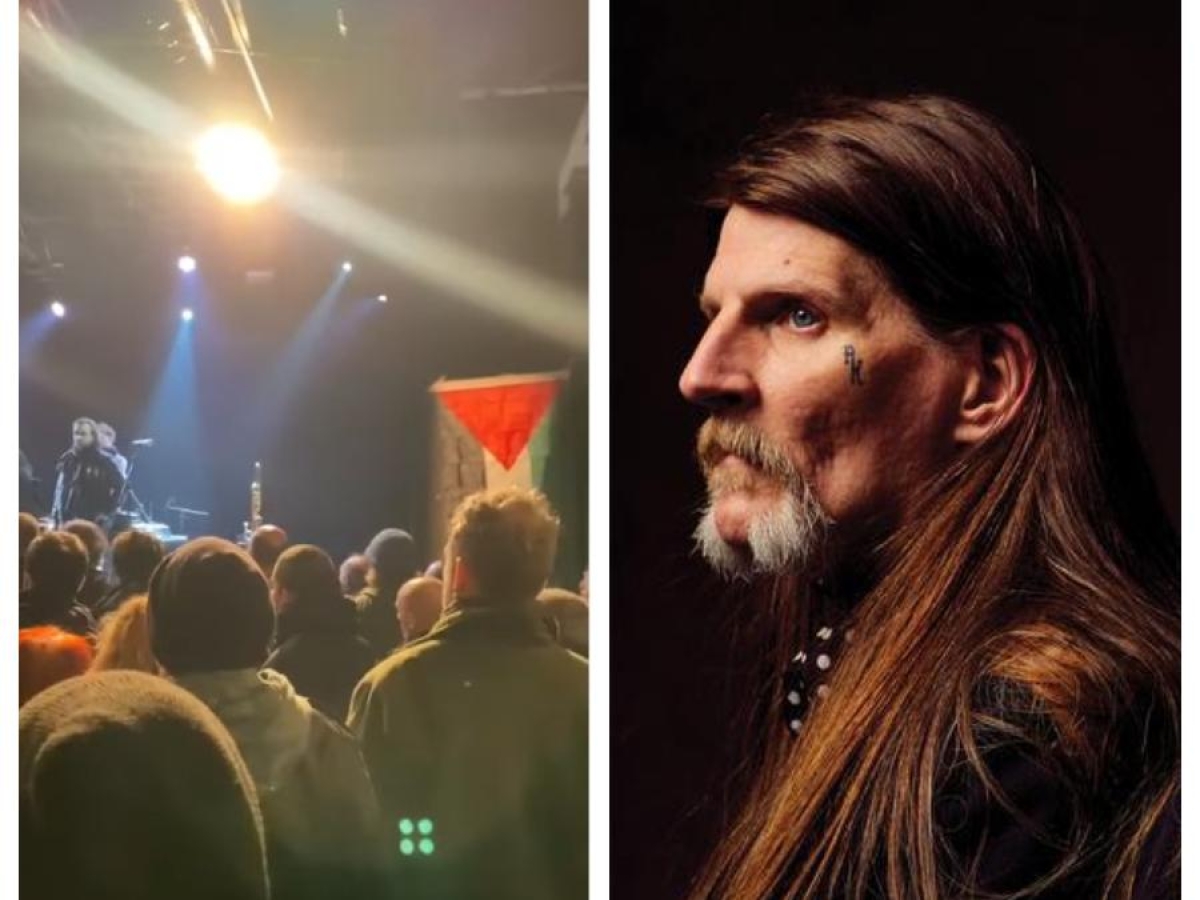 Bologna, c'è la bandiera palestinese sul palco del Tpo e la band statunitense Earth si rifiuta di suonare. Il frontman Dylan Carlson: «Hanno messo la politica davanti alla musica»