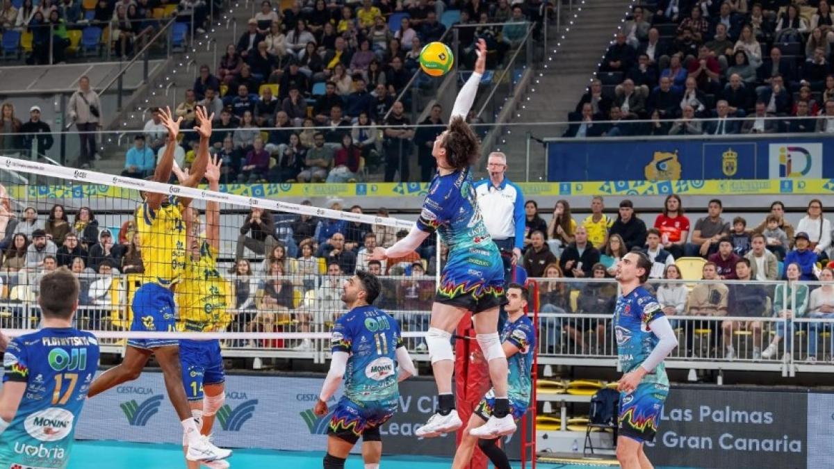 Volley Champions Perugia-Las Palmas 3-1