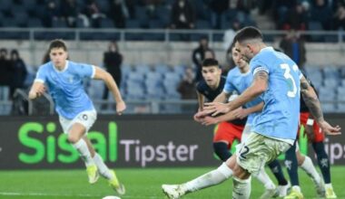 Lazio-Genoa 3-2, succede di tutto nella ripresa: decide cataldi su rigore al 100'