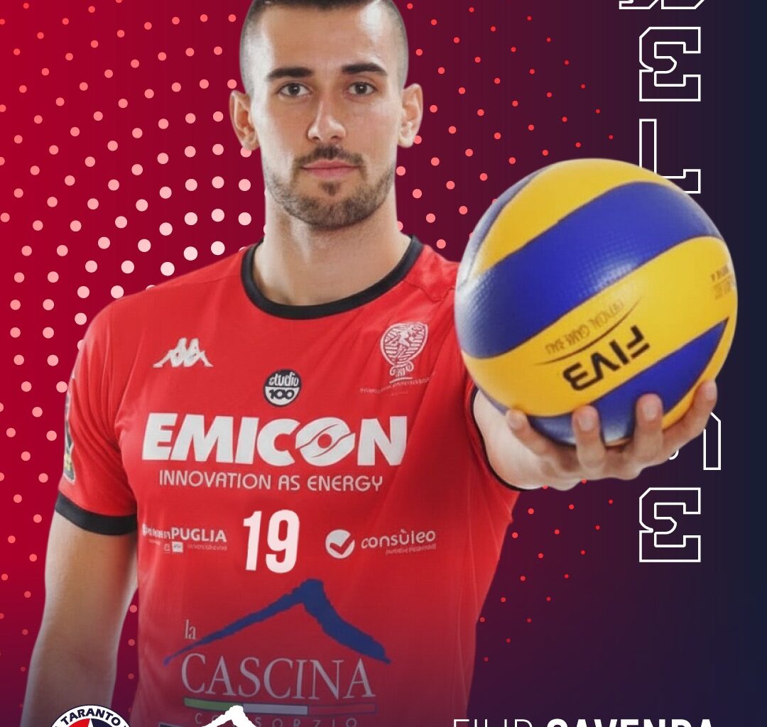 Filip Gavenda è il nuovo opposto della Prisma La Cascina Taranto