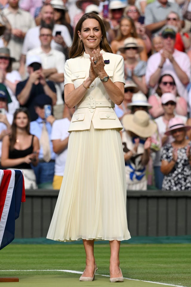 Celebrity Sightings At Wimbledon 2025 - Day 13