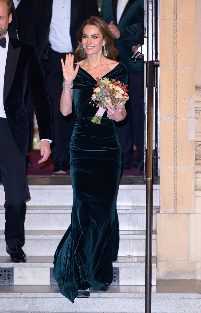 The Prince And Princess Of Wales Attend The Royal Variety Performance