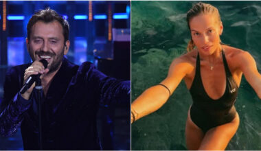 ex ballerina di Amici e compagna del cantante. Dal tour alle vacanze a Panarea, la situazione