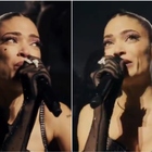 Elodie in lacrime al concerto di Roma