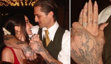 «Sarà un anno bellissimo», l'anello da sogno al dito