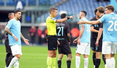 Live Lazio-Napoli 0-2, Marusic e Mazzocchi espulsi dopo una rissa