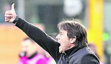 Conte fa tre cambi, niente maxi-turnover