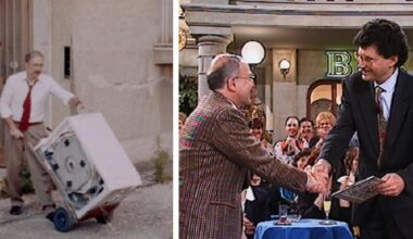 lo scherzo della lavatrice che oggi è un film