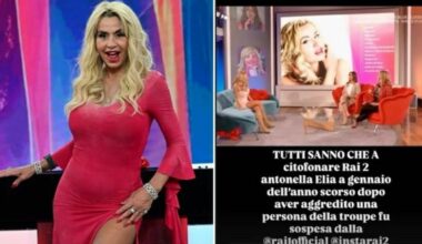 «Fu sospesa da Rai2 dopo aver aggredito una persona della troupe»