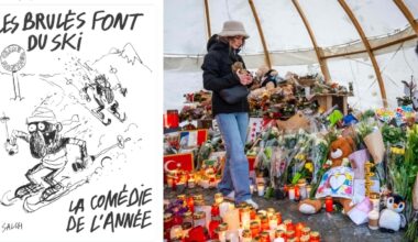 Crans-Montana, polemiche per la vignetta di Charlie Hebdo con gli ustionati sugli sci. «​È una violenza in più»