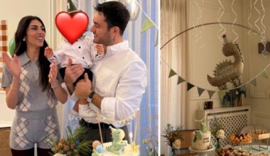il tema della festa, gli invitati vip, i look di mamma e papà