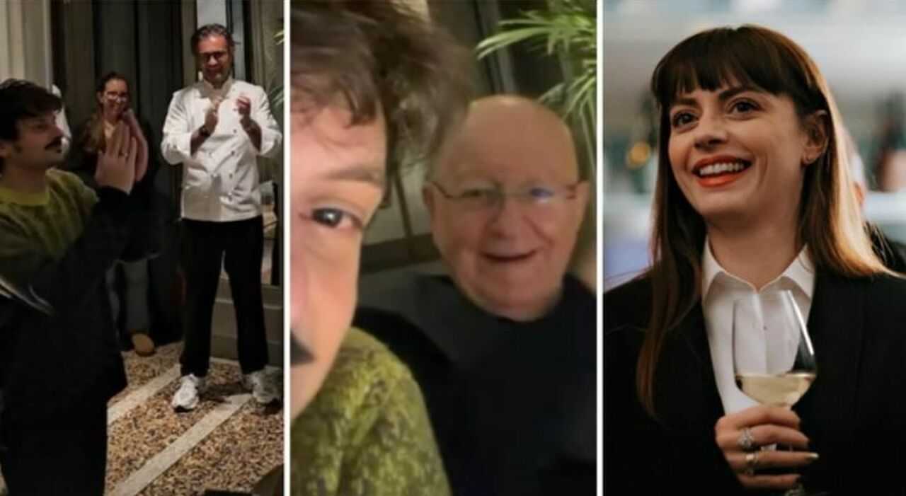 il karaoke con Boldi, la torta gigante e gli invitati vip inaspettati (da Annalisa a Cruciani e Hunziker)