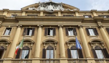 La sede del ministero dell&rsquo;Economia e delle Finanze in via XX Settembre a Roma