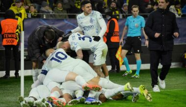 Dimarco (7) non sbaglia neanche in Europa, Bisseck (6,5) vivace