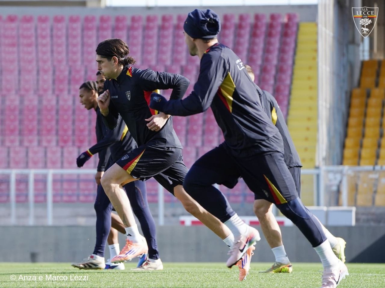 Allenamento al Via del Mare