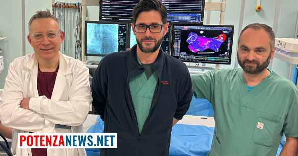 Potenza, per la prima volta in Basilicata nuova tecnica per il trattamento delle aritmie cardiache!