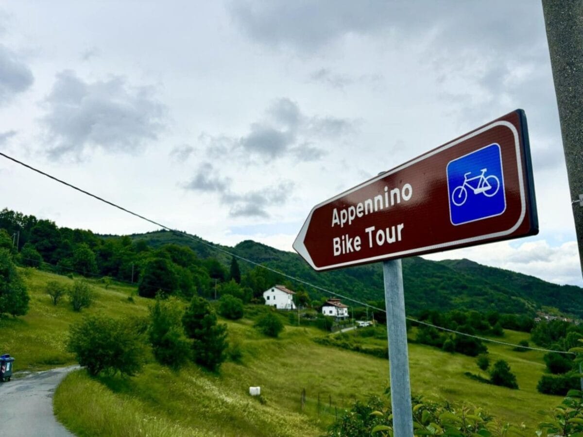 Ciclovia dell'Appennino - segnaletica Appennino Bike Tour