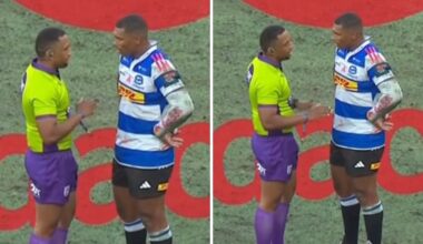 Rugby - Video - Urla all'arbitro: "È un f*****o in avanti" e il direttore di gara risponde a modo