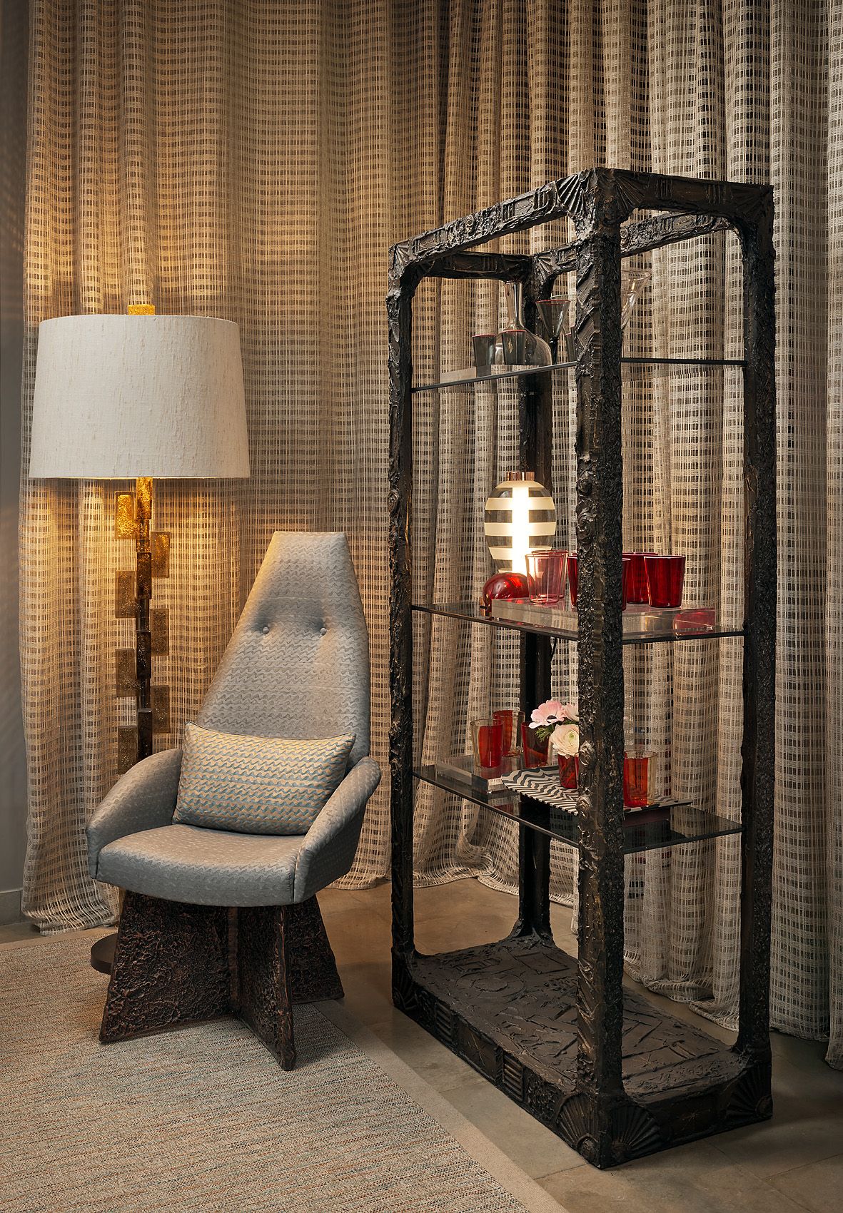 Un angolo della galleria durante MaisonObjet.