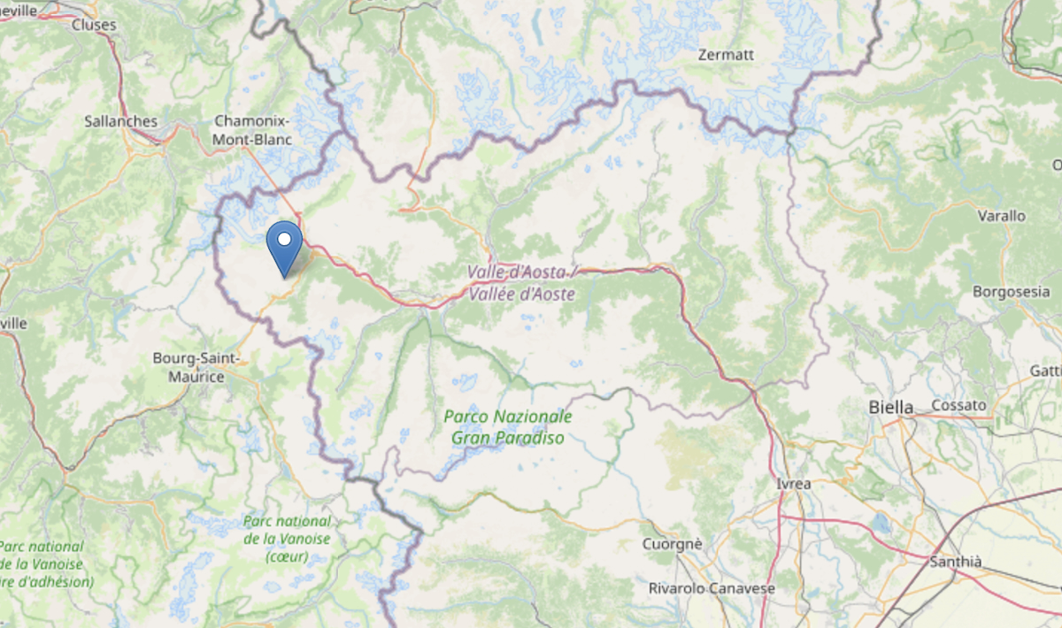 Due scosse di terremoto in alta Valle