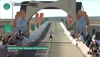 AlUla Tour 2026, stoccata di Jan Christen che si prende tutto! 5° Federico Iacomoni